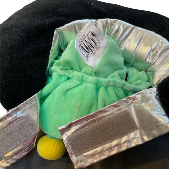 PetSmart Thrills & Chills Alien UFO Dog Costume Headpiece Halloween Green L/XL - Picture 7 of 8